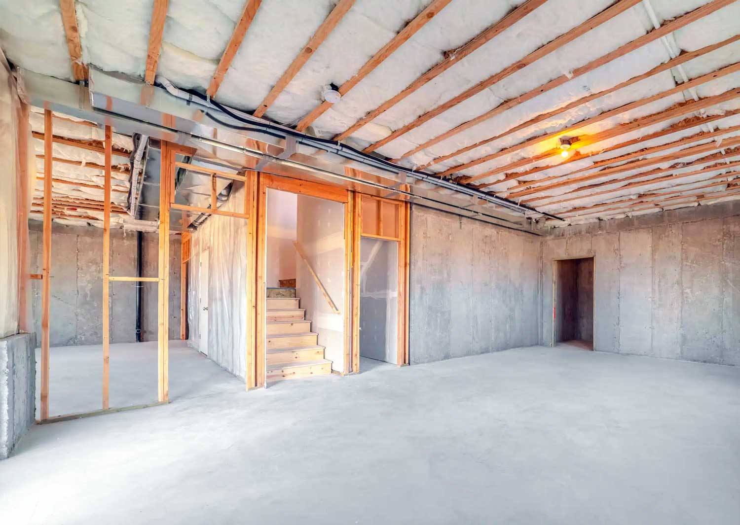 Rénovation des sols, murs et plafonds