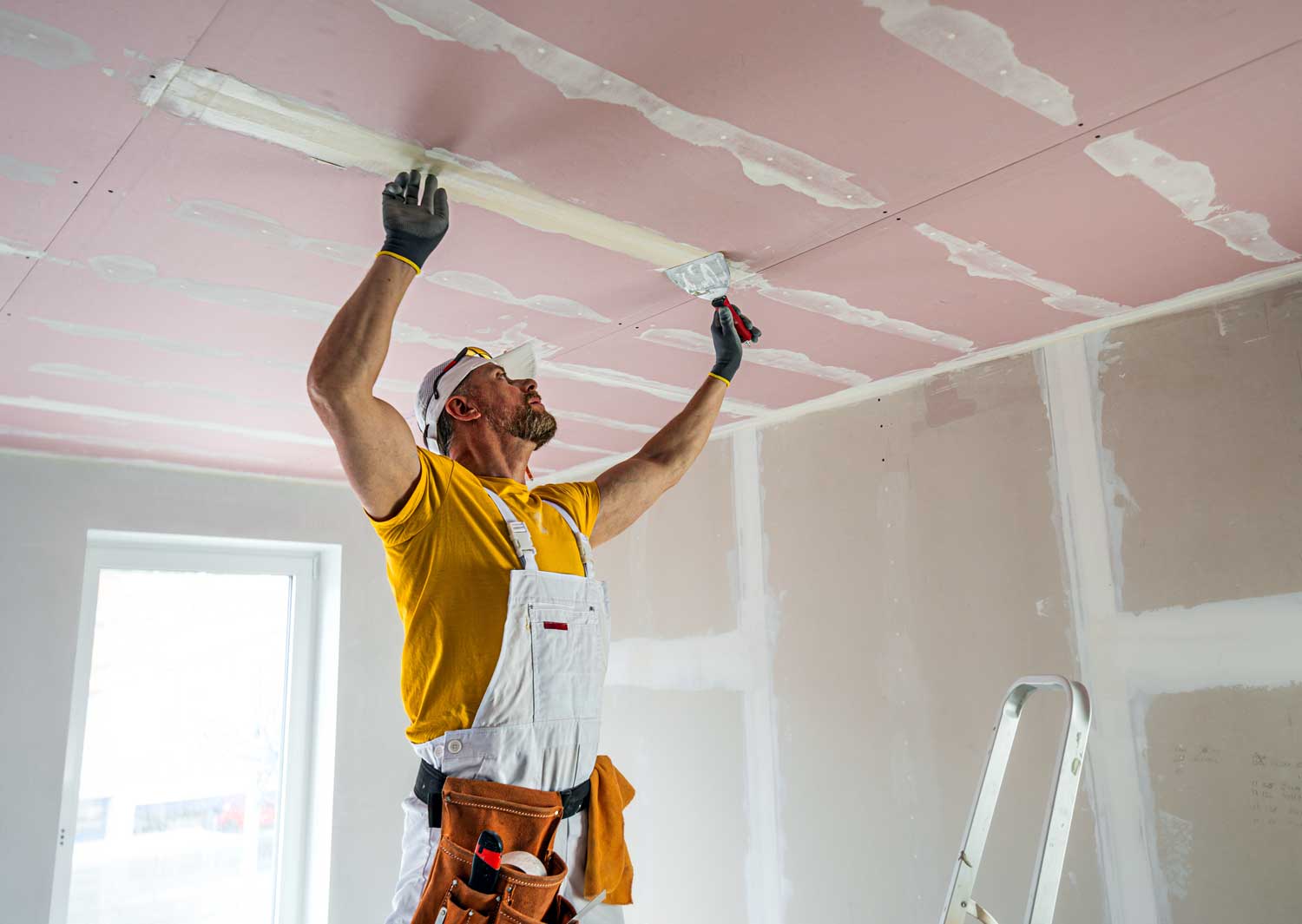 Rénovation murs et plafonds avec rehom