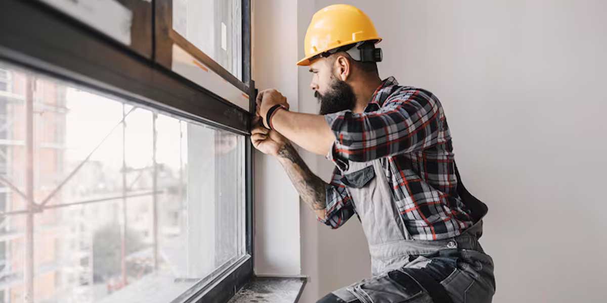 Installation de fenêtres et baies vitrées​