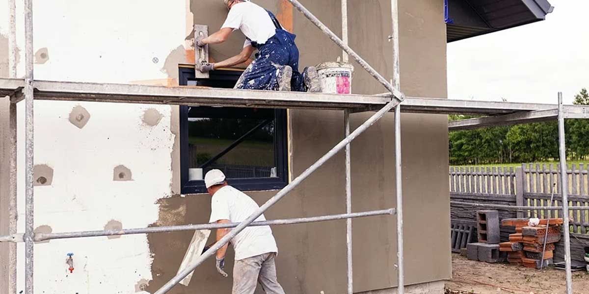 Ravalement de façade par des artisans façadiers professionnels