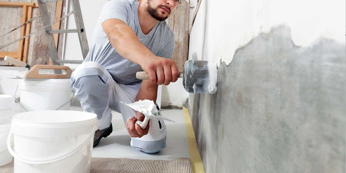 Travaux de plaquiste avant location ou vente